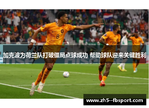 加克波为荷兰队打破僵局点球成功 帮助球队迎来关键胜利